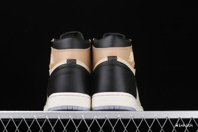 JORDAN - HIGH AH7389-003 RETRO BLACK 1 MUSHROOM 0810